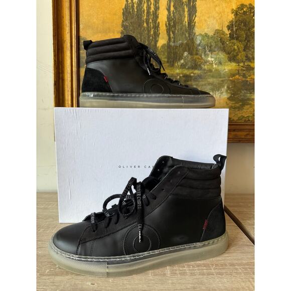 Oliver Cabell Jabbar High Top Mens Sneaker Size 10/43 EU w Box - Picture 4 of 11